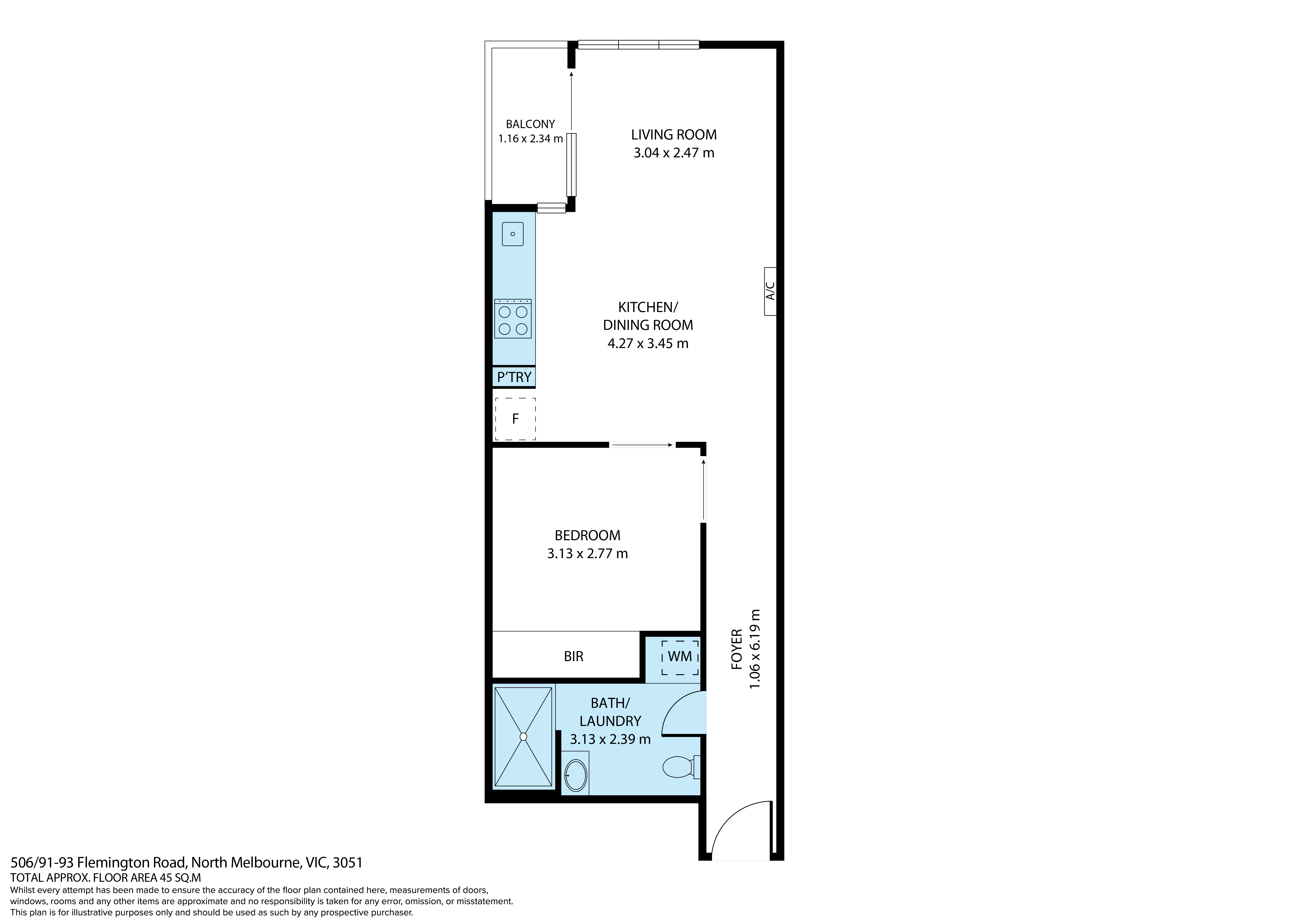 Elevated City Living ! floor plan