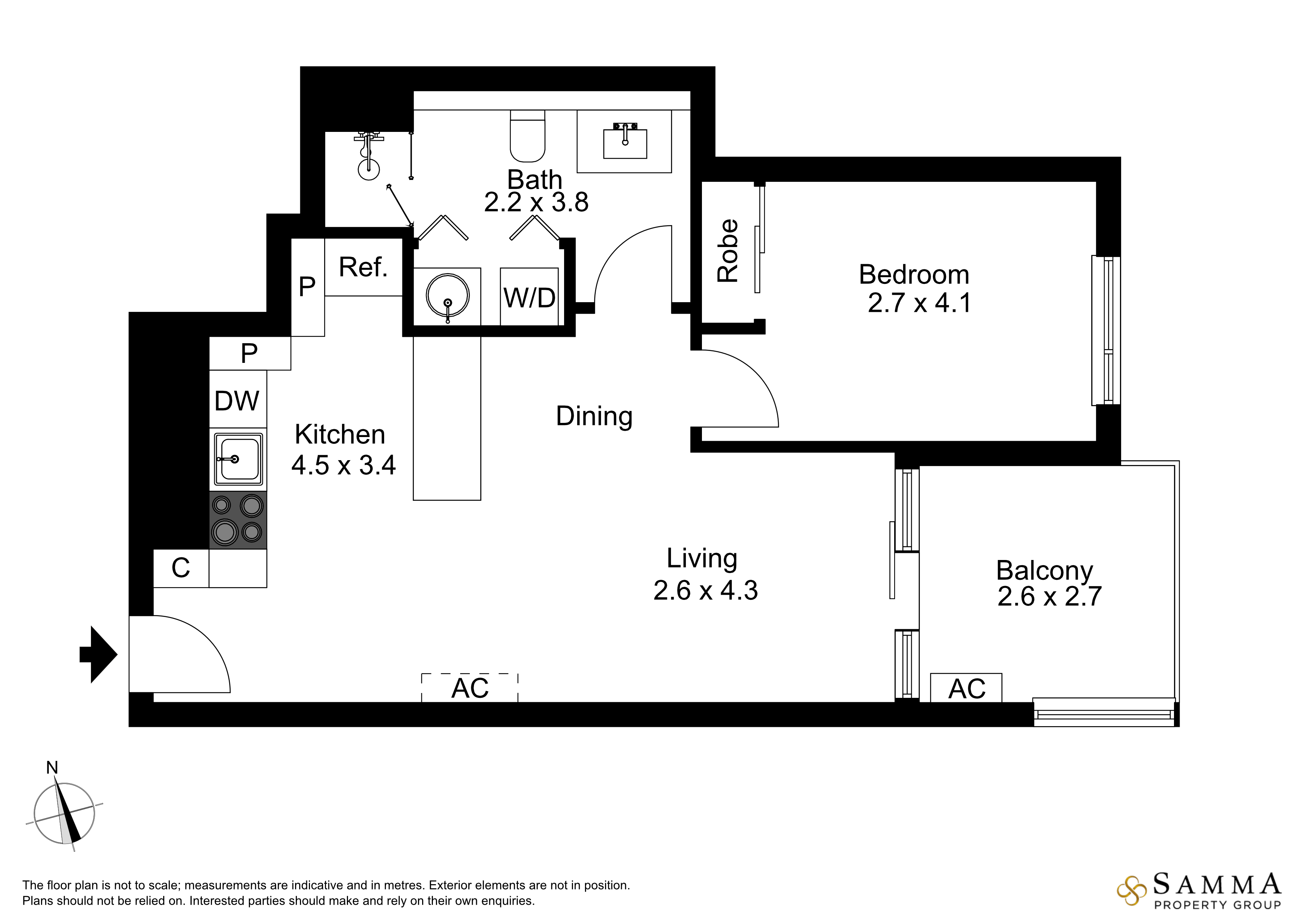The pinnacle of urban elegance ! floor plan